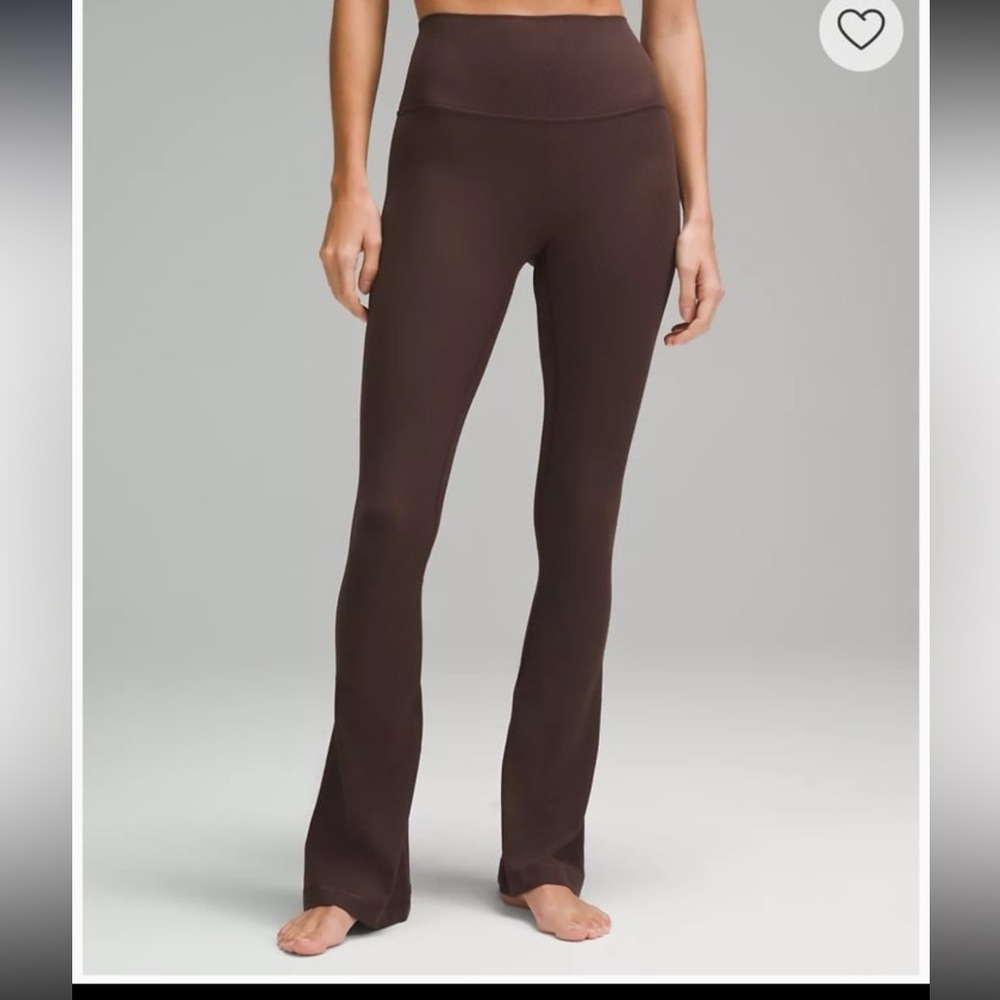 Lululemon align rib mini-flare xshort new size 12